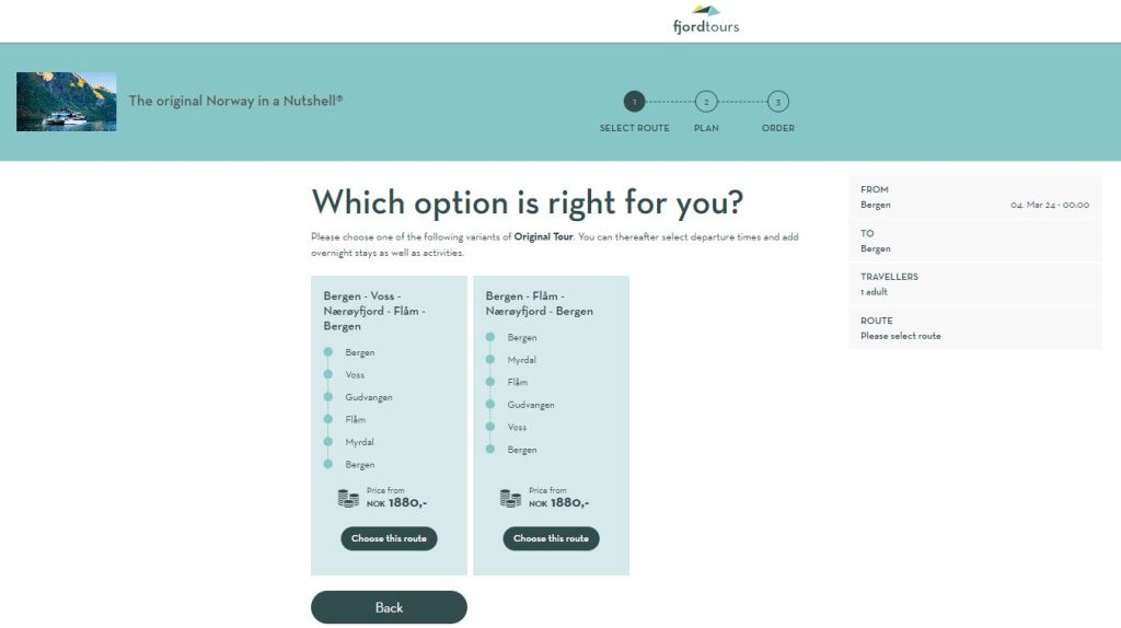 Norway in a Nutshell como funciona