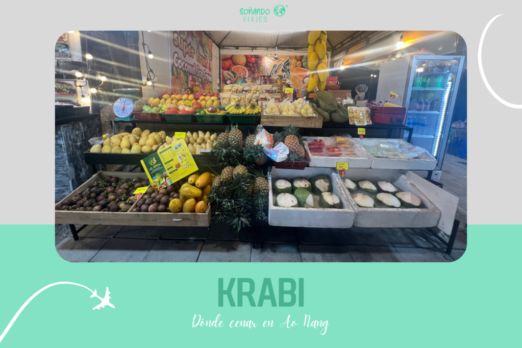 dónde cenar en Krabi Ao Nang