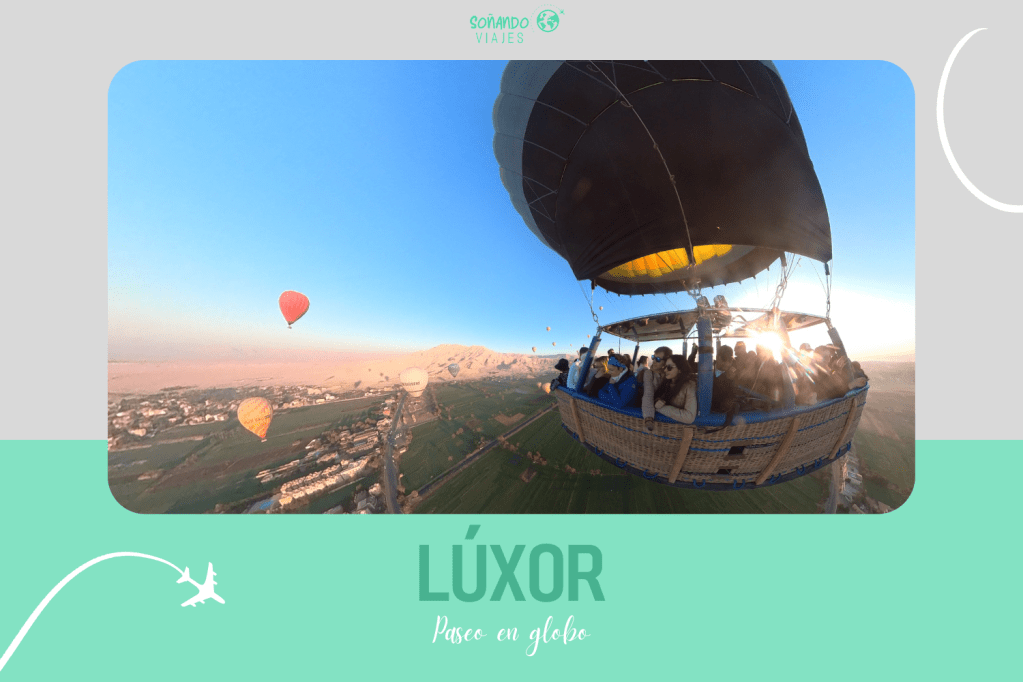 Paseo en globo en Lúxor