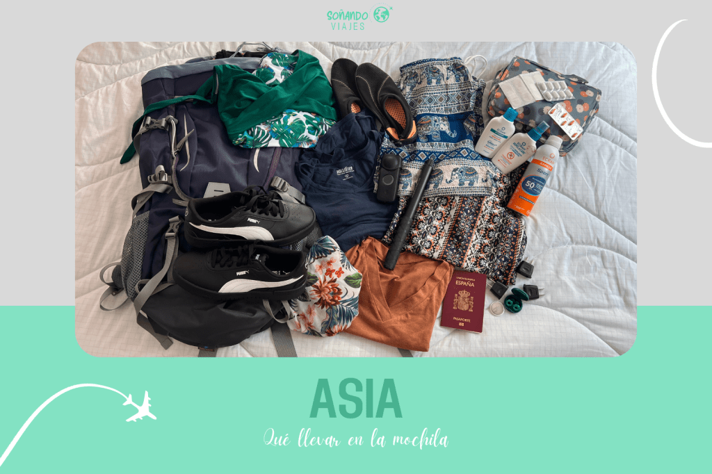 Mochila para el Sudeste Asiático: qué llevar