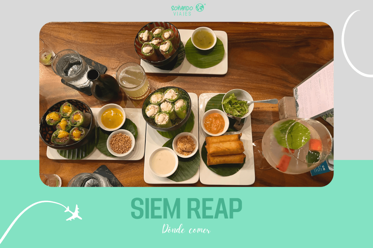 Restaurantes donde comer en Siem Reap (o&nbsp;cenar)